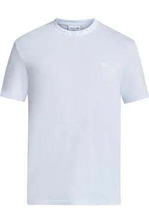 Lacoste Playera de piqué con logo en el cuello