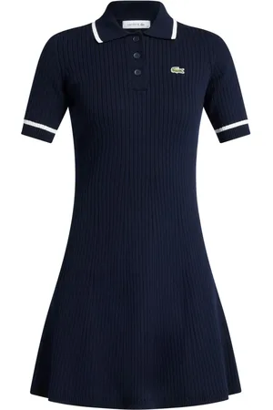 Lacoste Vestido con parche del logo