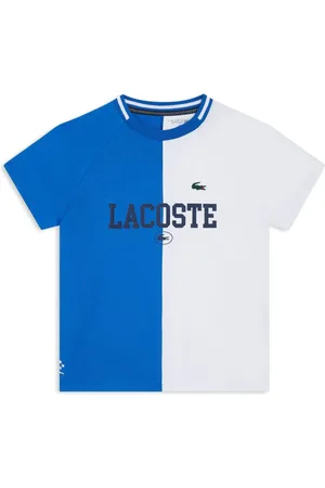 Lacoste Playera con diseño de dos tonos