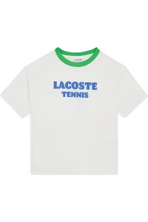 Lacoste Playera con logo estampado