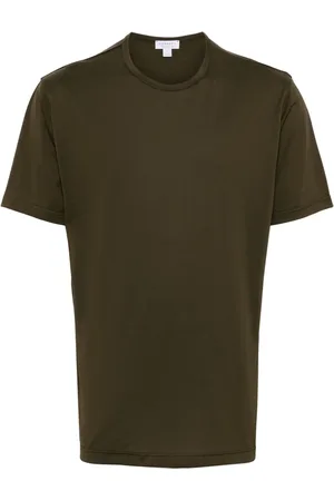 Sunspel Playera con cuello redondo