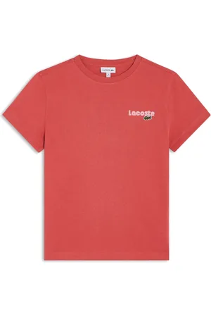 Lacoste Playera con logo estampado