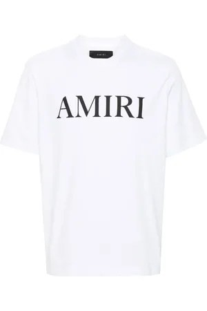 AMIRI Playera con logo de goma