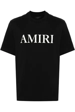 AMIRI Playera con logo de goma