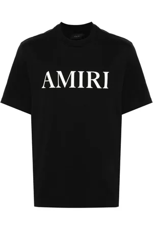 AMIRI Playera con logo de goma