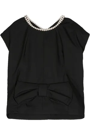 JUNYA WATANABE Top con detalle de moño