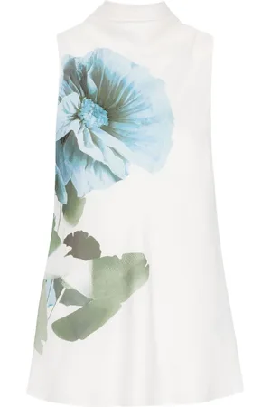 Ted Baker Blusa sin mangas con estampado floral