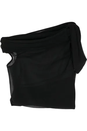 Rick Owens Asymmetric jersey top