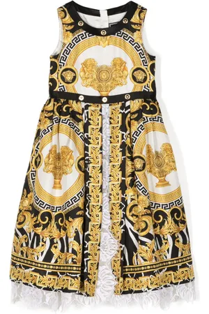 VERSACE Vestido con estampado Barocco