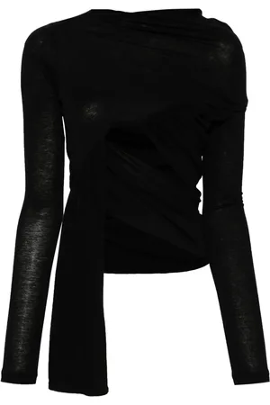 YOHJI YAMAMOTO Asymmetric cut-out top