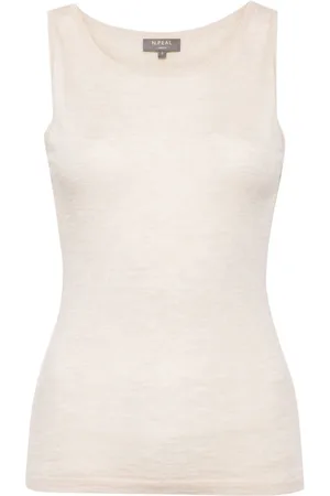 N.PEAL Camiseta con cuello redondo