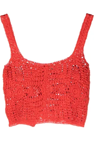 FORTE FORTE Top corto de crochet