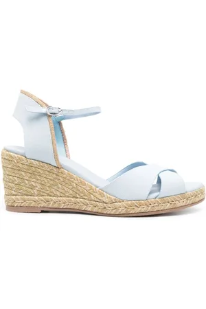 Stuart Weitzman Alpargatas Mirela II con cuña de 80mm
