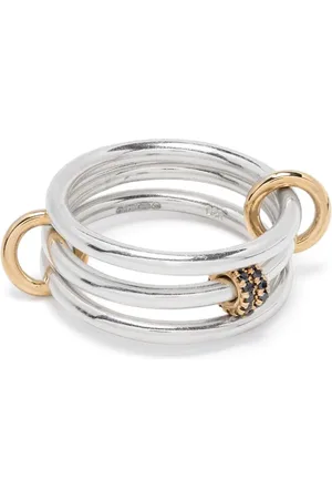 SPINELLI KILCOLLIN Anillos Dion SG Noir en oro amarillo de 18kt con diamante