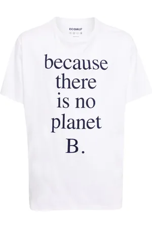ECOALF Playera con estampado de texto