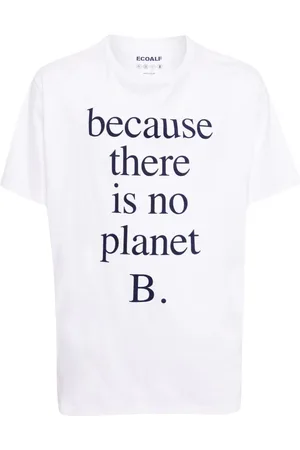 ECOALF Playera con estampado de texto