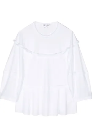 Comme des Garçons Top con detalle de canesú