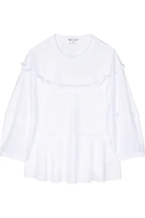 Comme des Garçons Top con detalle de canesú