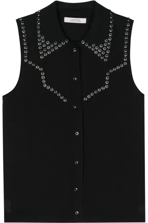 Dorothee Schumacher Top de tejido con apliques