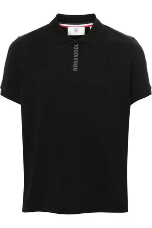 Rossignol Playera tipo polo con franja del logo