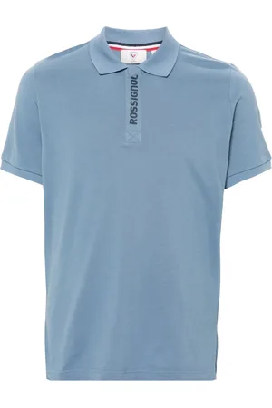 Rossignol Playera tipo polo con franja del logo
