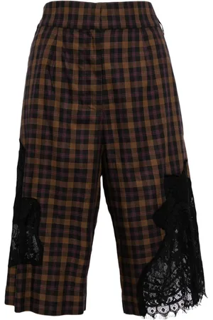 Collina Strada Shorts con detalles de encaje