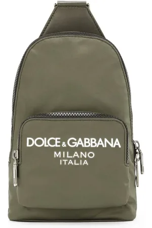 Dolce & Gabbana Mochila crossbody con letras del logo