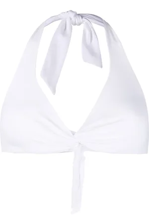 FISICO Top de bikini con cuello halter