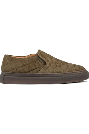 Buttero Tenis estilo slip-on de gamuza