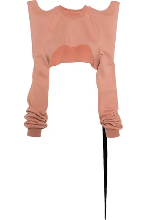 Rick Owens Sudadera corta Tecsweat