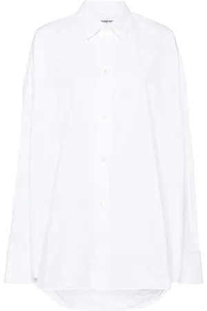Balenciaga Camisa con efecto arrugado