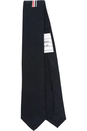 Thom Browne Corbata con motivo de rayas RWB