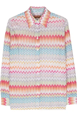 Missoni Falda entretejida en zigzag
