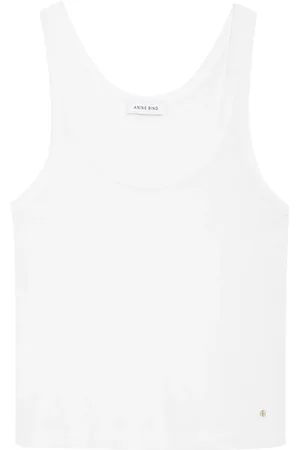 ANINE BING Top con cuello redondo