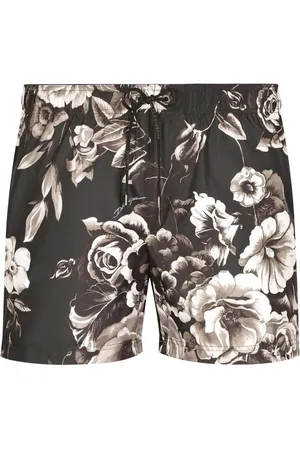 Dolce & Gabbana Shorts de playa con estampado floral