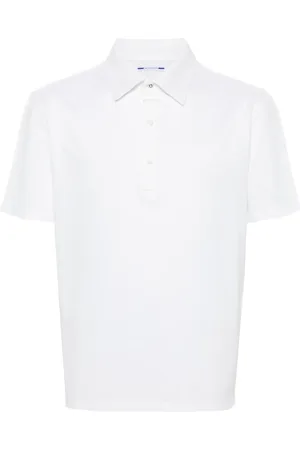 Jacob Cohen Playera tipo polo de piqué con logo bordado