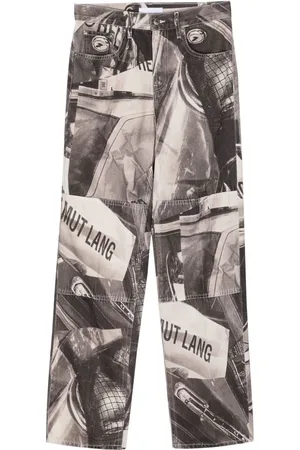 Helmut Lang Jeans con estampado fotográfico