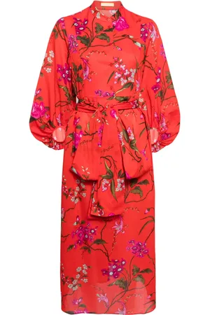 Erdem Vestido con estampado floral