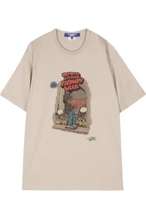 JUNYA WATANABE Playera con estampado gráfico