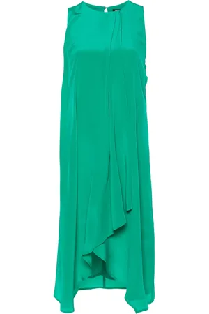 Liu Jo Vestido midi de seda sin mangas