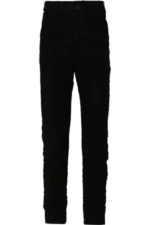 POÈME BOHÉMIEN Pantalones slim con efecto arrugado