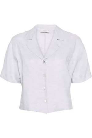 PESERICO SIGN Camisa con detalle de cadena metalizada