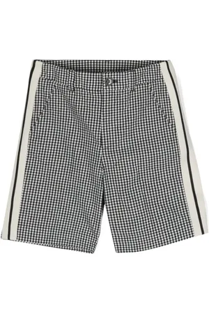 Moncler Bermudas con estampado de cuadros gingham