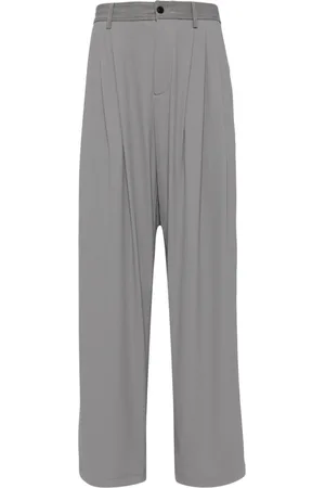CROQUIS Pantalones rectos con pinzas