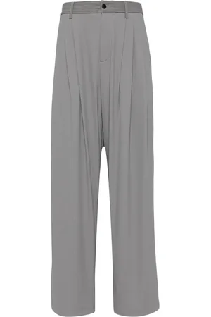 CROQUIS Pantalones rectos con pinzas