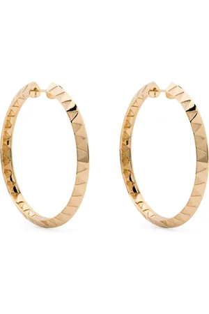 HARWELL GODFREY Arracadas Knife Edge en oro amarillo de 18kt