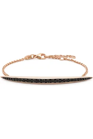 SHAUN LEANE Pulsera Quill en oro rosa vermeil de 18kt