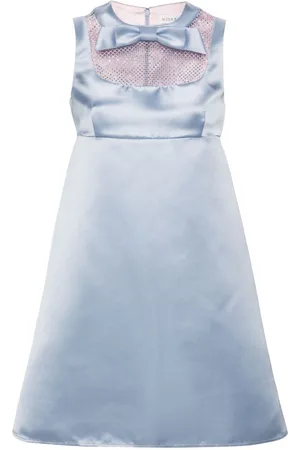 Nina Ricci Vestido con paneles de strass
