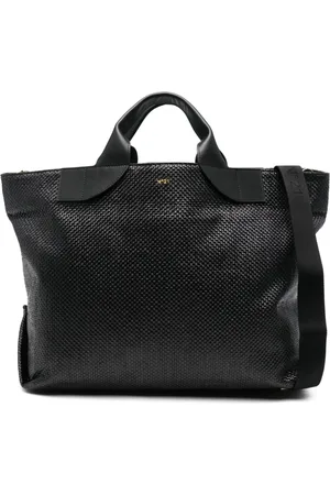 Nº21 Tote de rafia entretejida