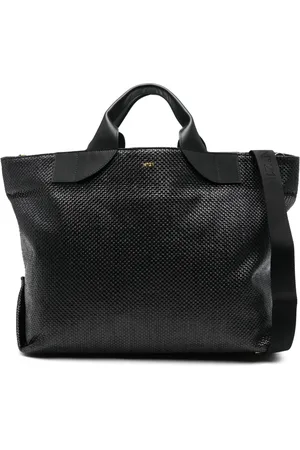 Nº21 Tote de rafia entretejida